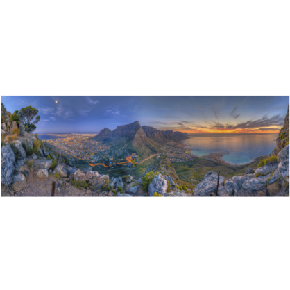 Cape Town Lions Head Lights Panoramic1000 Pcs Jigsaw Puzzle - RGS7281 > 12 x Ctn