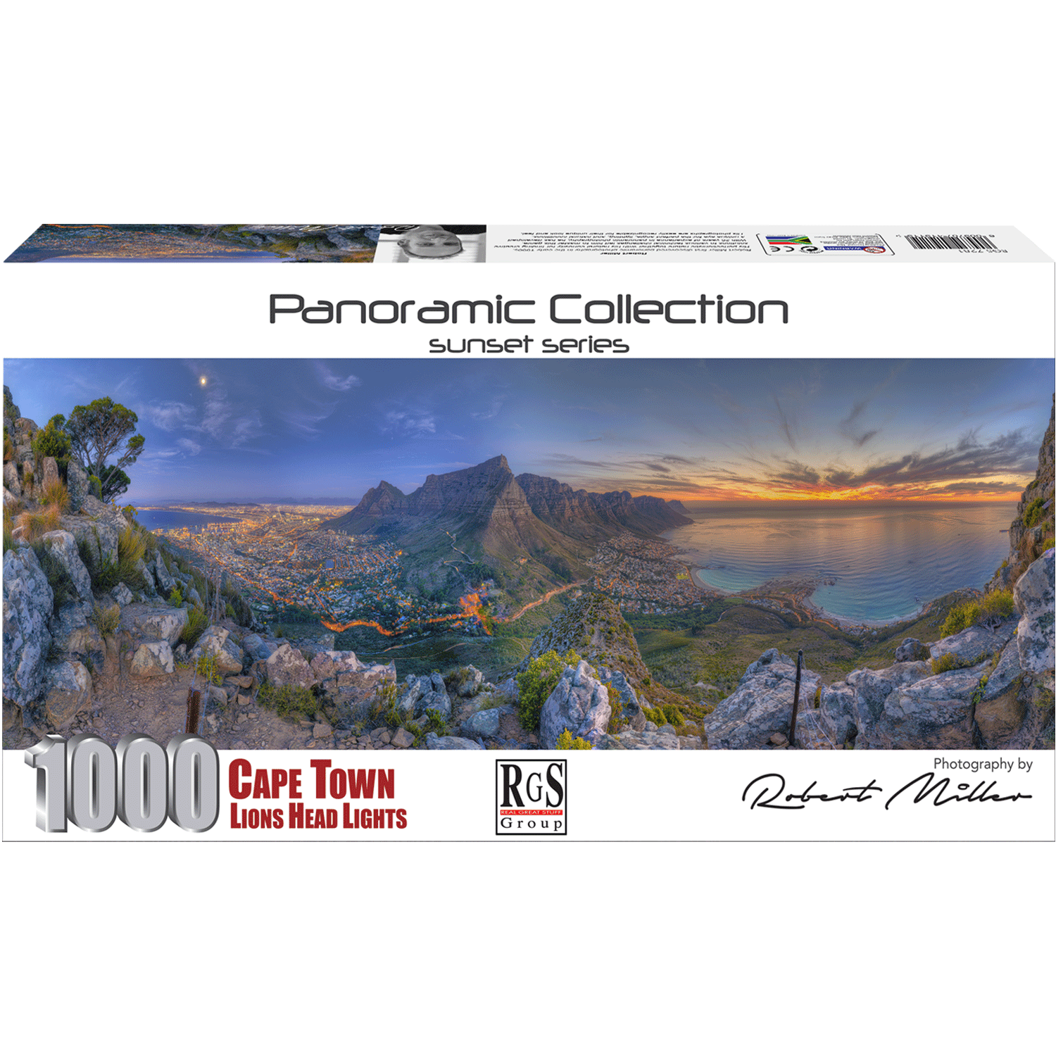 Cape Town Lions Head Lights Panoramic1000 Pcs Jigsaw Puzzle - RGS7281 > 12 x Ctn