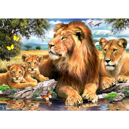 Lion Pride 300 Pcs Jigsaw Puzzle- RGS389 > 12 x Ctn