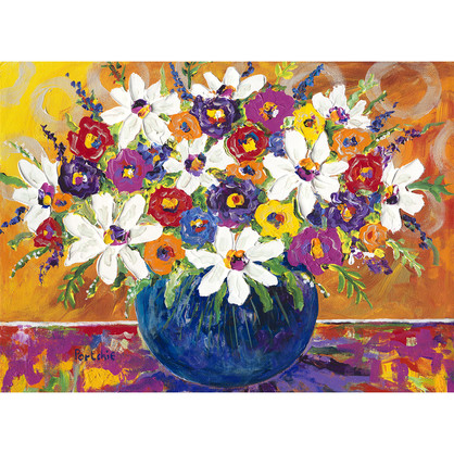 Flowers By Portchie 1500 Pcs Jigsaw Puzzle- RGS7313 > 12 x Ctn