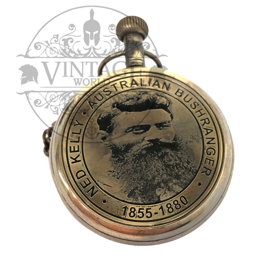 Wholesale Pocket Watch PW106 Ned Kelly Vintage World Australia