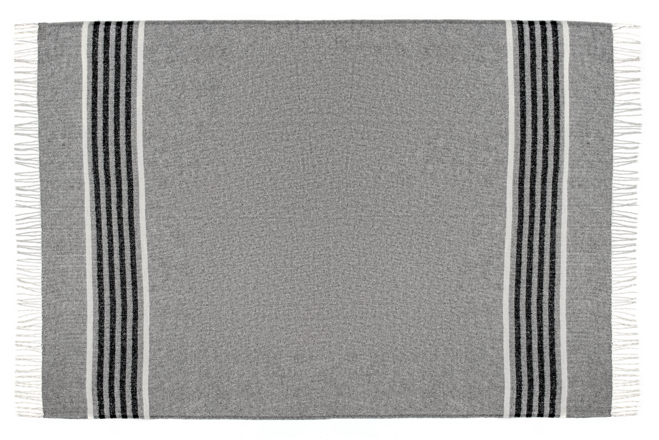 Richmond Wool Throw - Grey