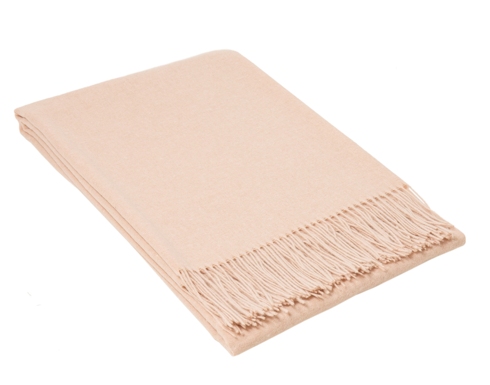 Paddington Wool Throw - Blush - Light Weight