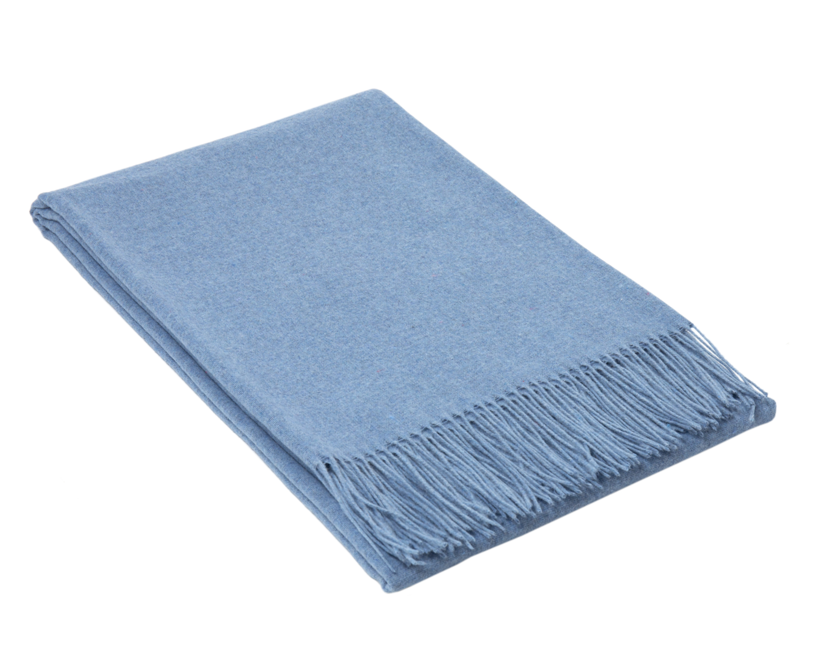 Paddington Wool Throw - Blue - Light Weight