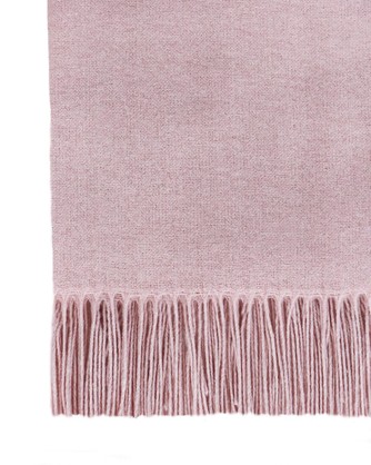 Paddington Wool Throw - Blush - Light Weight