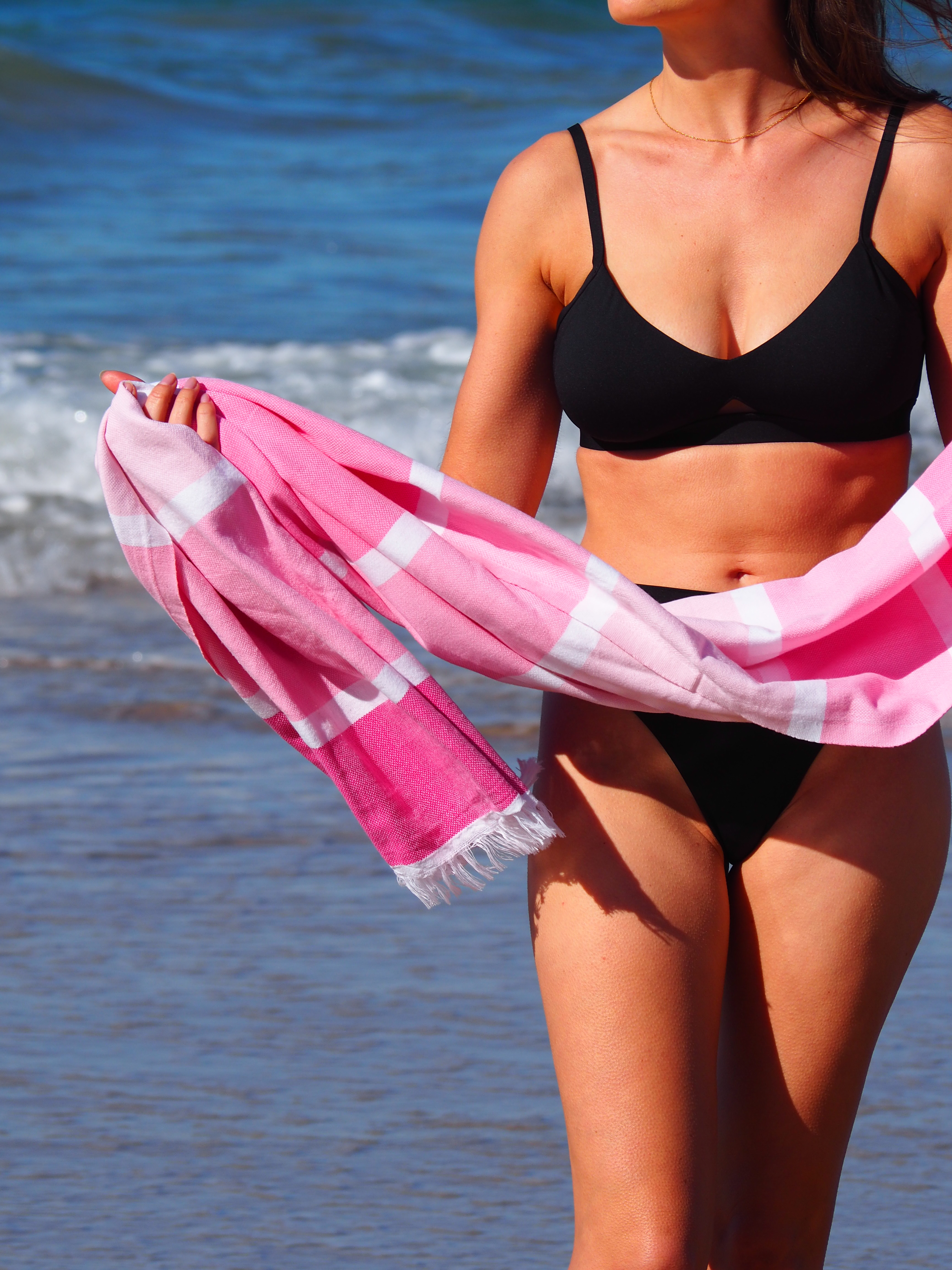 SORRENTO COTTON TOWEL - CANDY