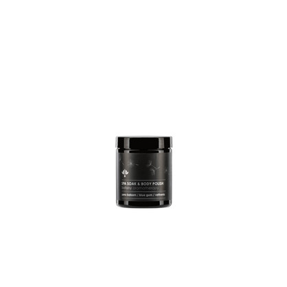SPA SOAK & BODY POLISH – peru balsam, blue gum & vetiveria 200g