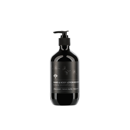 HAND & BODY LOTION NOURISH – citrus crush, lemon myrtle & bergamot 250ml