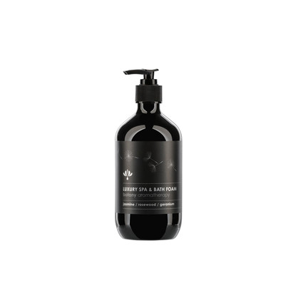 LUXURY SPA & BATH FOAM – jasmine, rosewood & geranium 500ml
