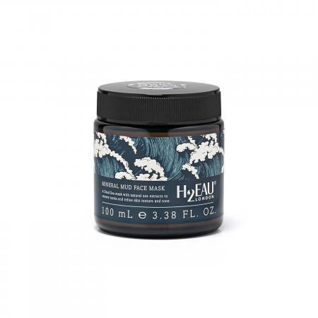 H2EAU LONDON BATH & BODY RANGE MINERAL MUD FACE MASK 100ML