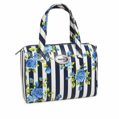 MONDO DESIGNER COSMETIC BAG DAPHNE VANITY WITH HANDLES