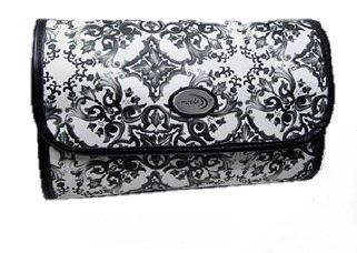 MONDO DESIGNER COSMETIC BAG ALISON ROLL UP LADIES