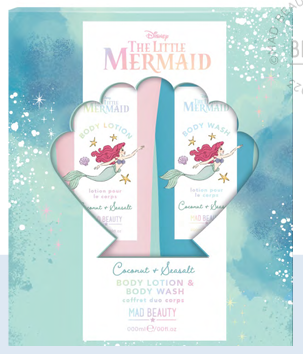DISNEY CLASSIC LITTLE MERMAID BATH & BODY GIFT SET