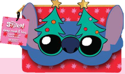 DISNEY STITCH AT CHRISTMAS SLEEP MASK