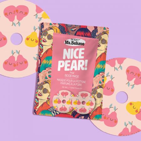 MAD BEAUTY MS BEHAVE NICE PEAR BOOB MASK