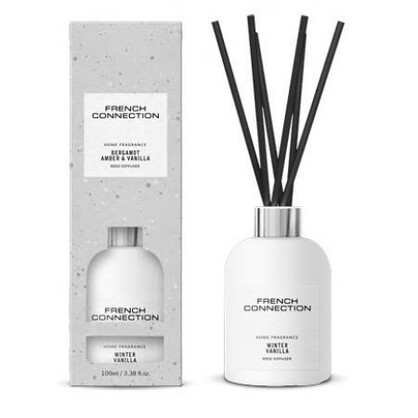 FRENCH CONNECTION BLACK & WHITE DIFFUSER 100ML WINTER VANILLA