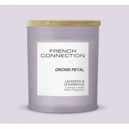 FRENCH CONNECTION PASTEL RANGE CANDLE 200G ORCHID PETAL