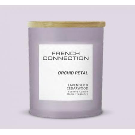 FRENCH CONNECTION PASTEL RANGE CANDLE 200G ORCHID PETAL