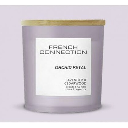 FRENCH CONNECTION PASTEL RANGE CANDLE 322G ORCHID PETAL