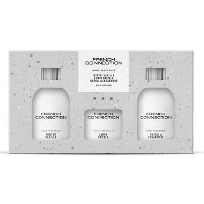 FRENCH CONNECTION BLACK & WHITE DIFFUSER 60ML X3 WINTER VANIL