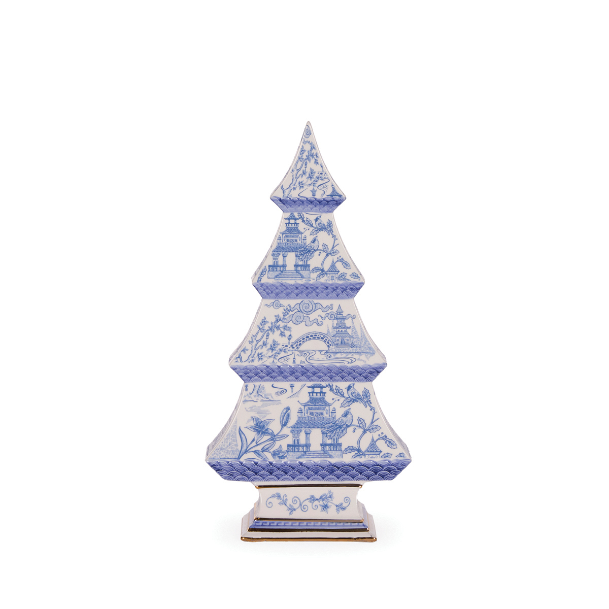 31 CM CHINOISERIE CHRISTMAS TREE