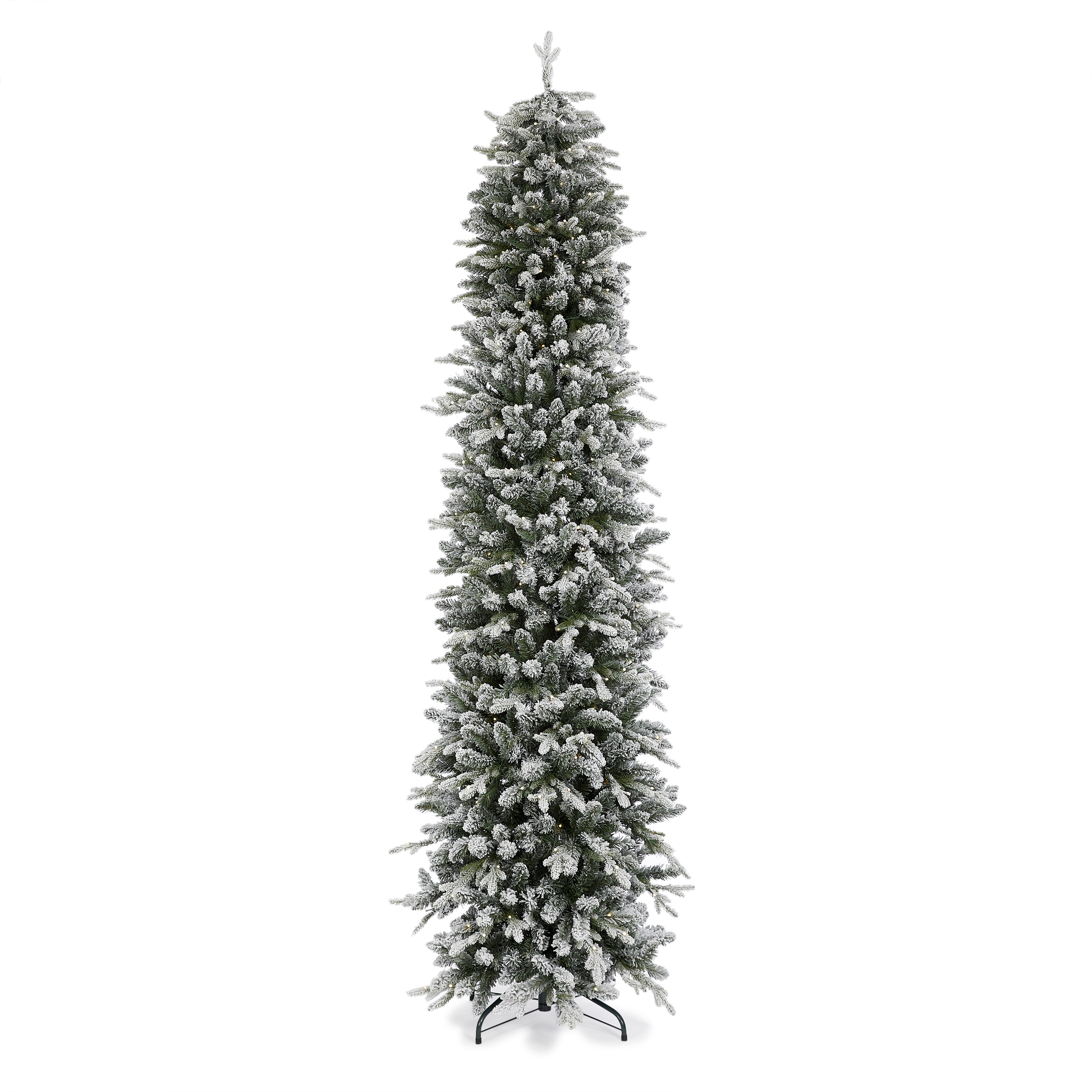 8 FT EUROPEAN FIR SNOW TREE - 4440 LED