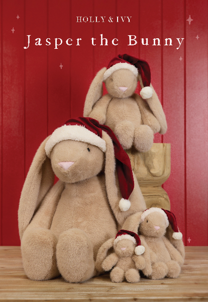 Holly & Ivy - Jasper the Bunny - Christmas 2026