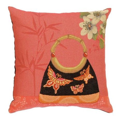 Oriental Purse: Butterflies & Blossoms