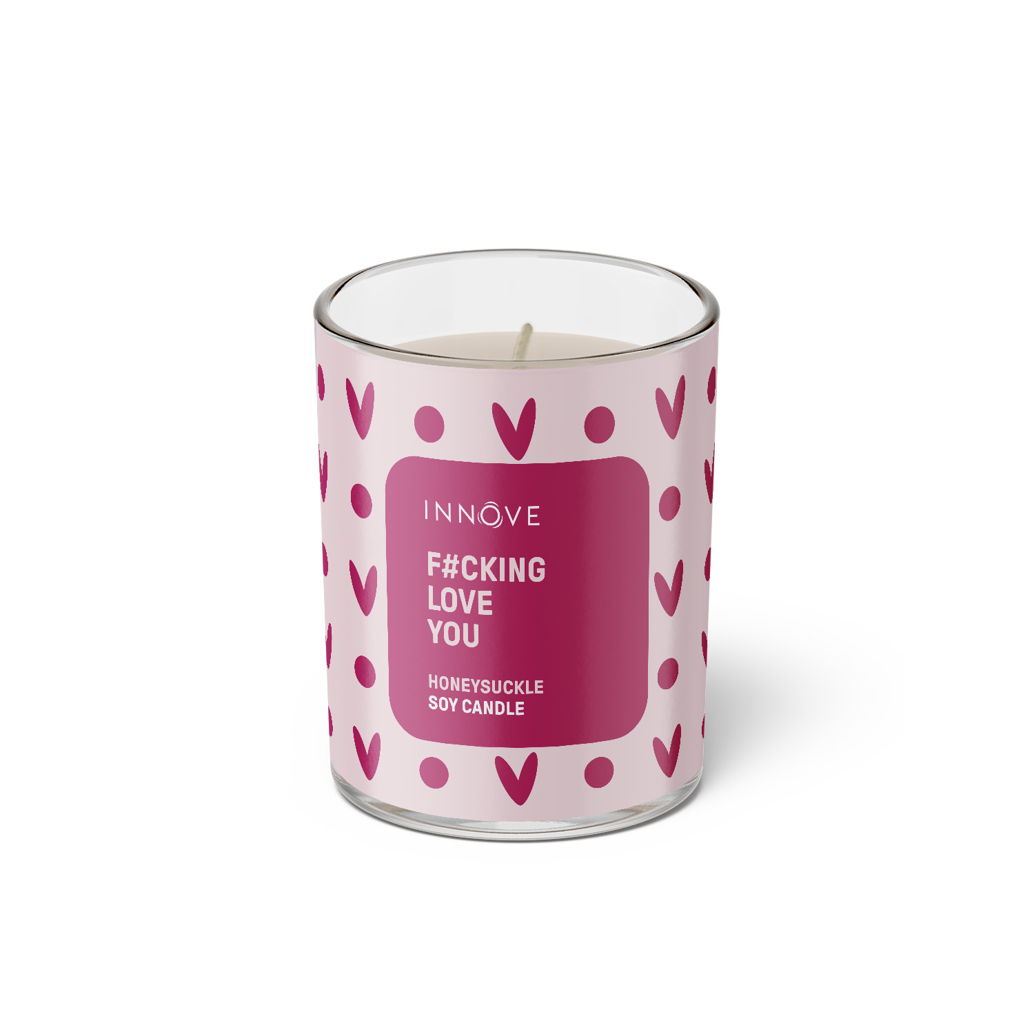 Honeysuckle Soy Candle | F#cking Love You - Small