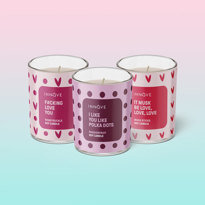 Honeysuckle Soy Candle | F#cking Love You - Small