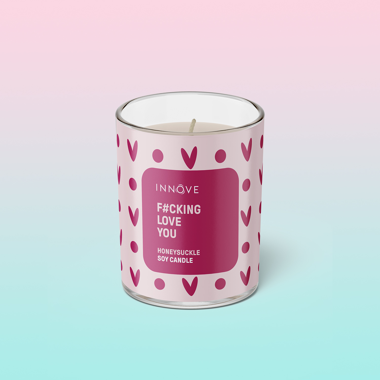 Honeysuckle Soy Candle | F#cking Love You - Small