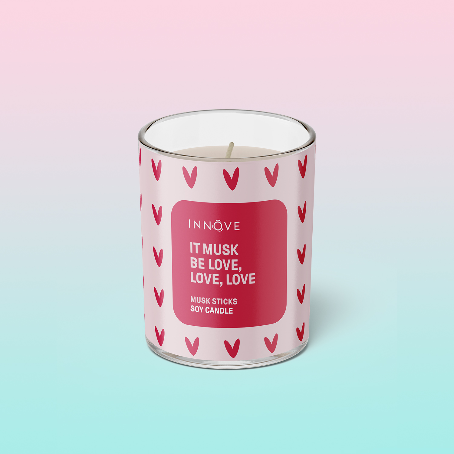 Musk Sticks Soy Candle | It Musk Be Love - Small
