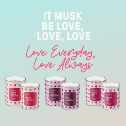 Musk Sticks Soy Candle | It Musk Be Love - Small