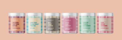 Raspberry Vanilla Soy Candle | Very Berry Awesome