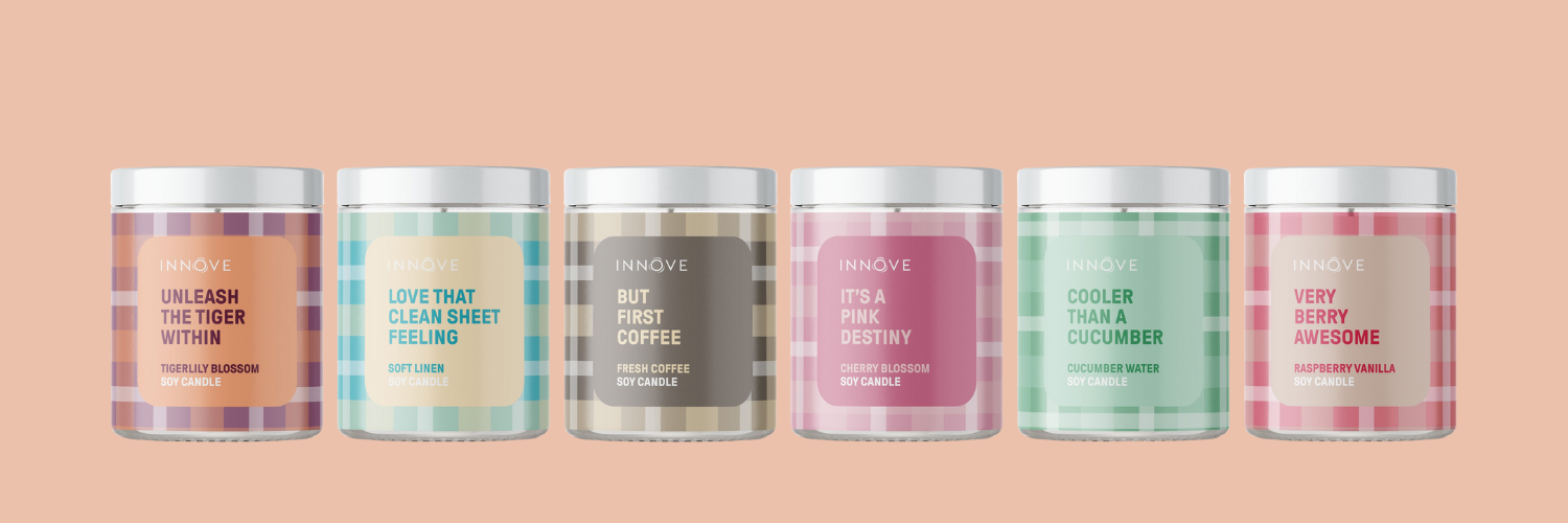 Raspberry Vanilla Soy Candle | Very Berry Awesome