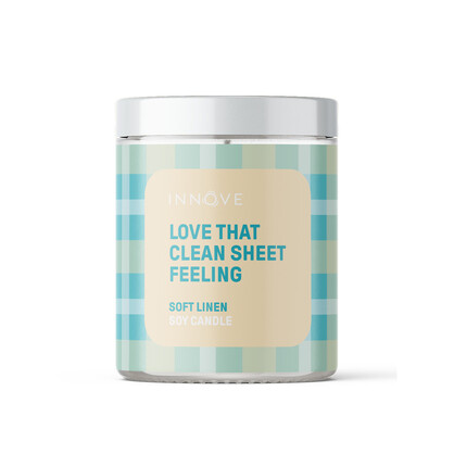 Soft Linen Soy Candle | Love That Clean Sheet Feeling