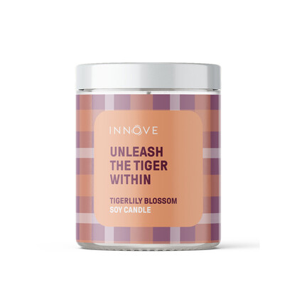 Tigerlily Blossom Soy Candle | Unleash The Tiger Within