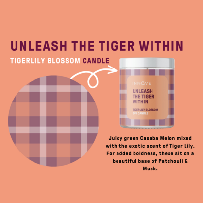 Tigerlily Blossom Soy Candle | Unleash The Tiger Within