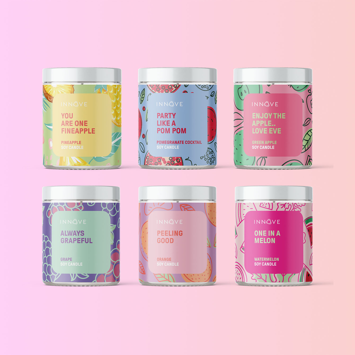 Watermelon Soy Candle | One In A Melon