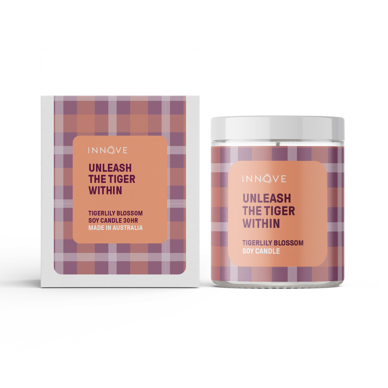 Tigerlily Blossom Soy Candle | Unleash The Tiger Within