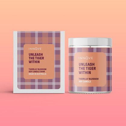 Tigerlily Blossom Soy Candle | Unleash The Tiger Within