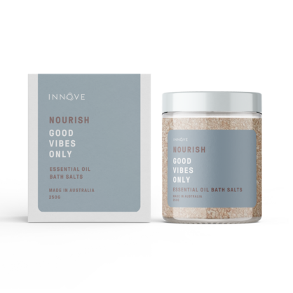 Nourish Essential Oil Bath Salts 250g