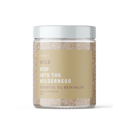 Wild Essential Oil Bath Salts 250g