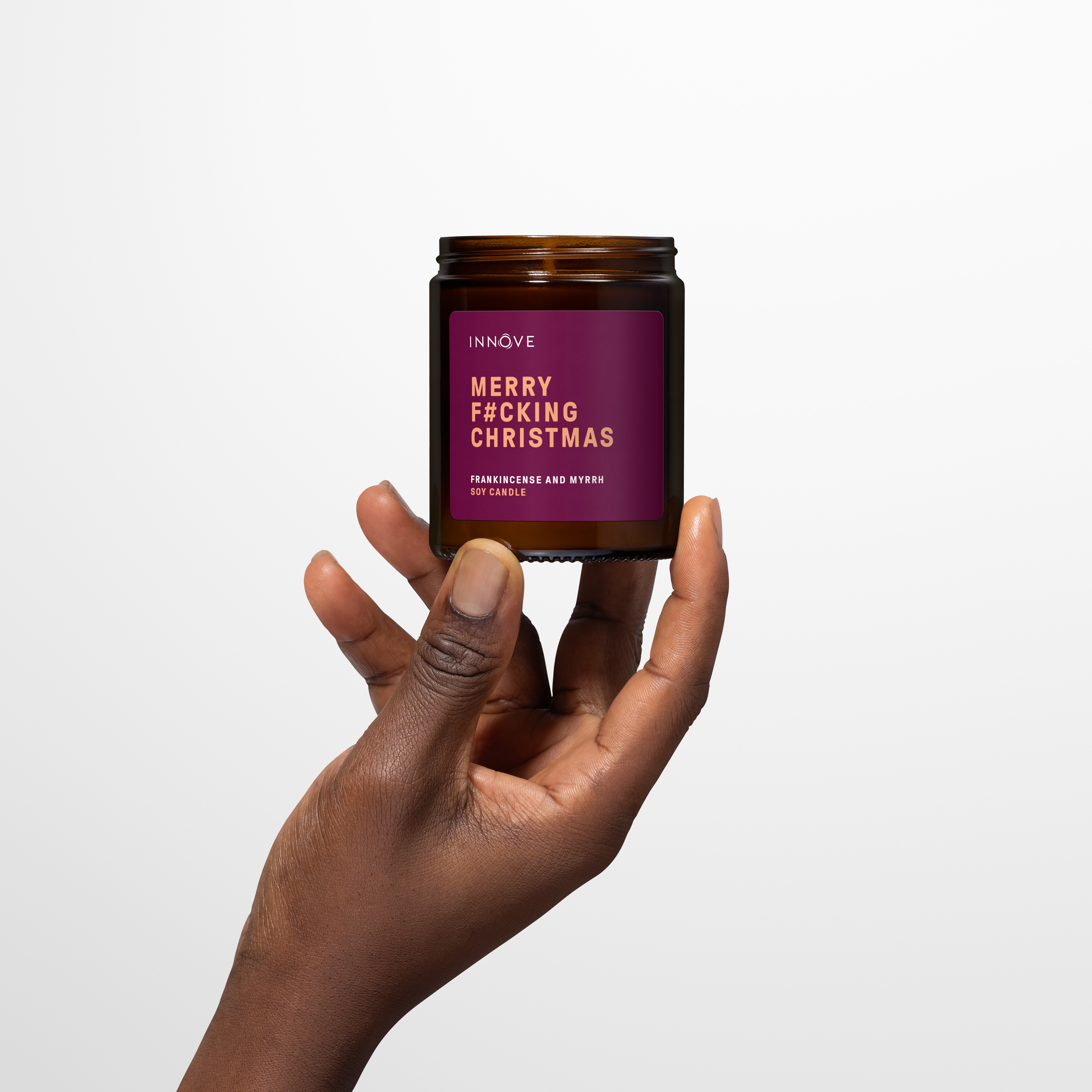 Merry F#cking Christmas Candle - Frankincense & Myrrh