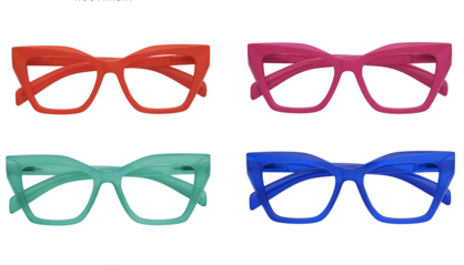 CAPTIVATED EYEWEAR - Bella Blue Light Reading Glasses