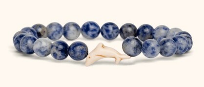FAHLO BRACELET DOLPHIN COASTAL BLUE