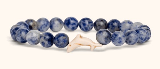FAHLO BRACELET DOLPHIN COASTAL BLUE