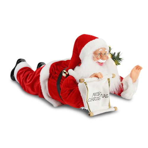 Flying Santa 60cm Anim w Music