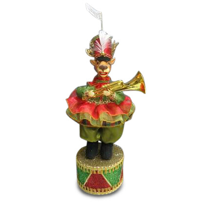 Deer Soldier w Drum 33cm