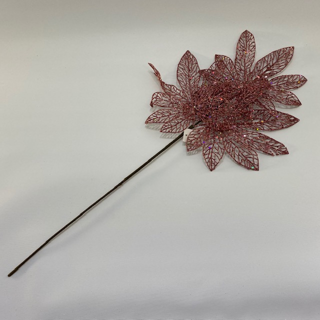 3 leaf Rose Pink H68CM